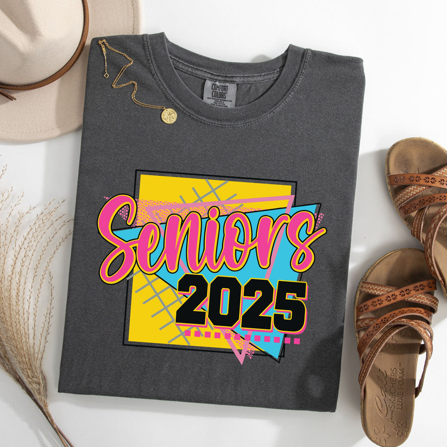 Class of 2025 90's Style Senior T-Shirt.