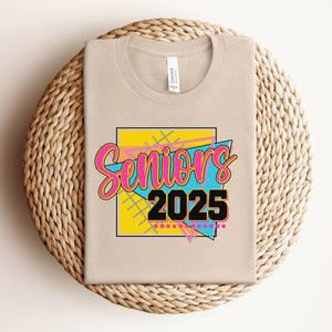 Seniors 2025, Class of 2025 90's Style Unisex T-Shirt