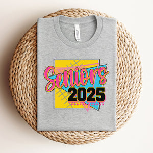 Seniors 2025, Class of 2025 90's Style Unisex T-Shirt