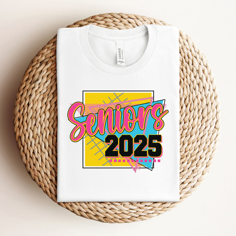 Seniors 2025, Class of 2025 90's Style Unisex T-Shirt