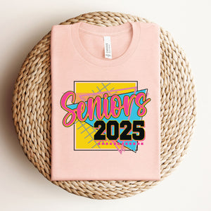 Seniors 2025, Class of 2025 90's Style Unisex T-Shirt