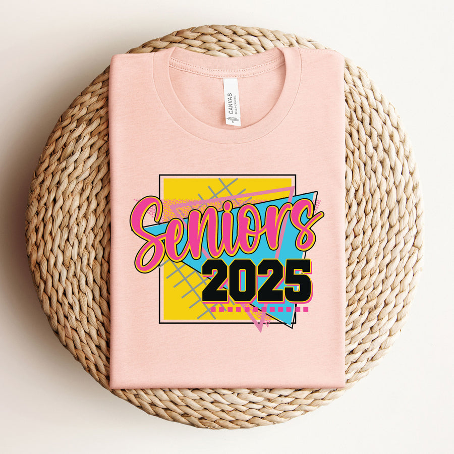 Seniors 2025, Class of 2025 90's Style Unisex T-Shirt