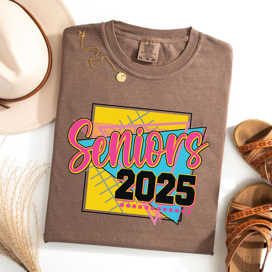 Class of 2025 90's Style Senior T-Shirt.