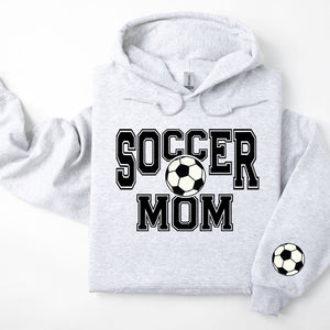 Soccer Personalized Hoodie Sweatshirt for Mom, Dad or Family Supporters