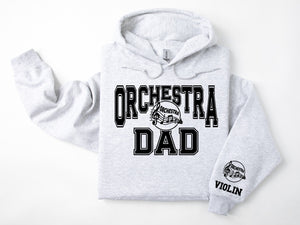 Orchestra Personalized Hoodie Sweatshirt for Mom, Dad or Family Supporters