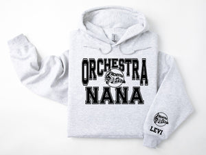 Orchestra Personalized Hoodie Sweatshirt for Mom, Dad or Family Supporters