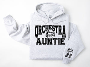 Orchestra Personalized Hoodie Sweatshirt for Mom, Dad or Family Supporters