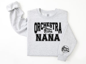 Orchestra Personalized Sweatshirt for Mom, Dad or Family Supporters