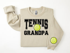 Tennis Personalized Sweatshirt for Mom, Dad or Family Supporters