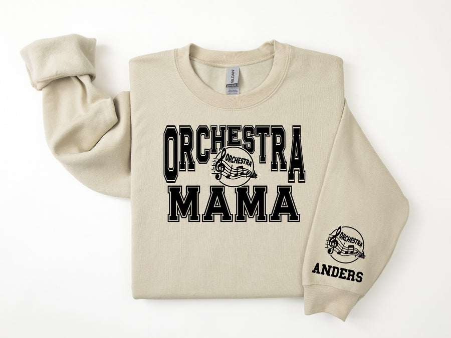 Orchestra Personalized Sweatshirt for Mom, Dad or Family Supporters