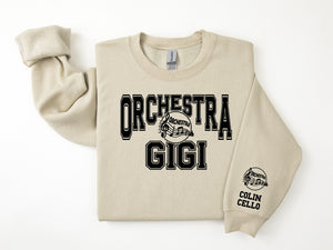 Orchestra Personalized Sweatshirt for Mom, Dad or Family Supporters