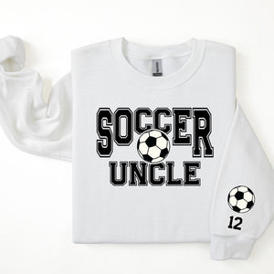 Soccer Personalized Sweatshirt for Mom, Dad or Family Supporters