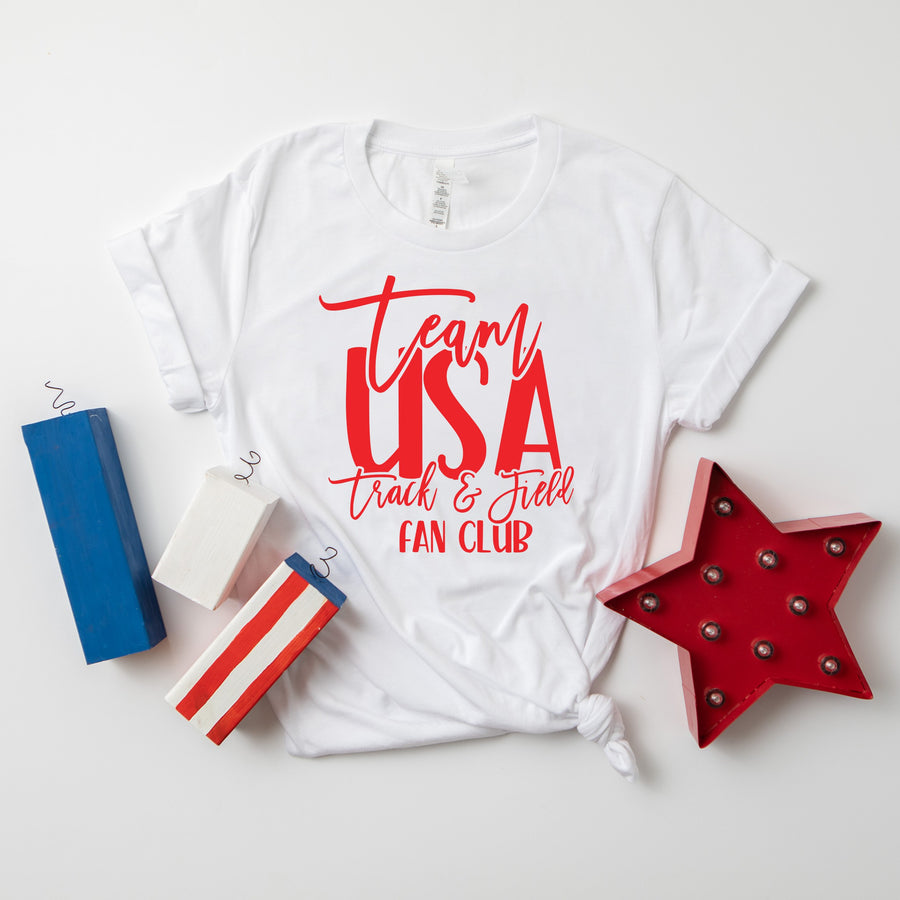 "Team USA" Adult Graphic T-Shirt