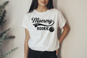 Mom and Dad of the Rookie Basketball Themed 1st Birthday