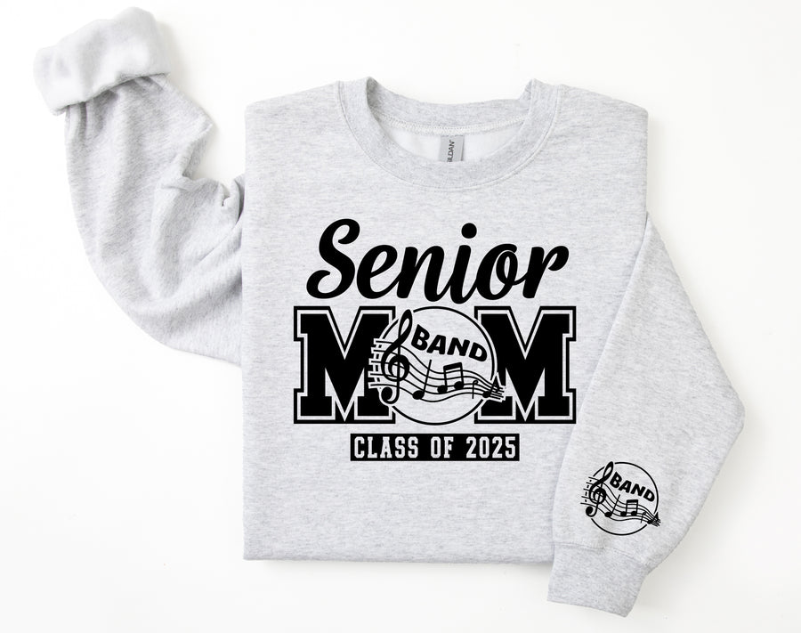 Senior Mom Personalized Band Sweatshirt