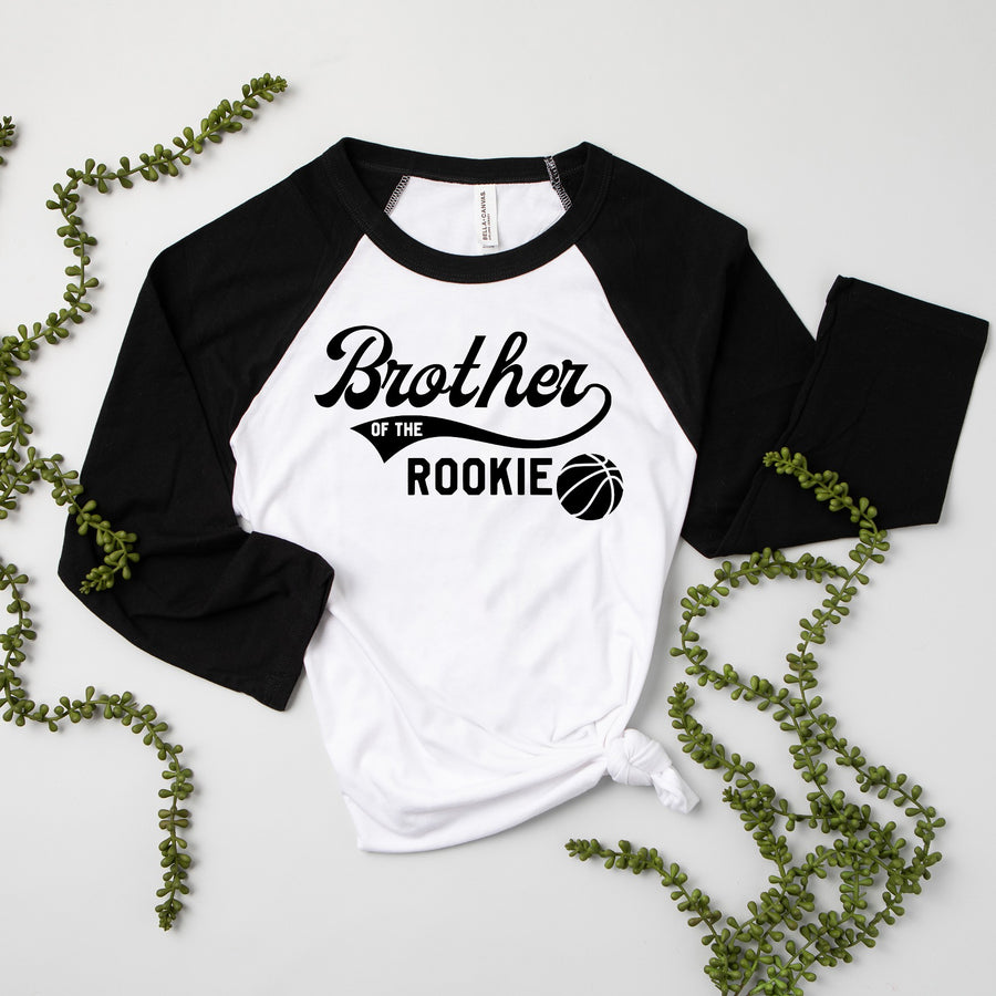 Brother or Sister of the Rookie Basketball Raglan