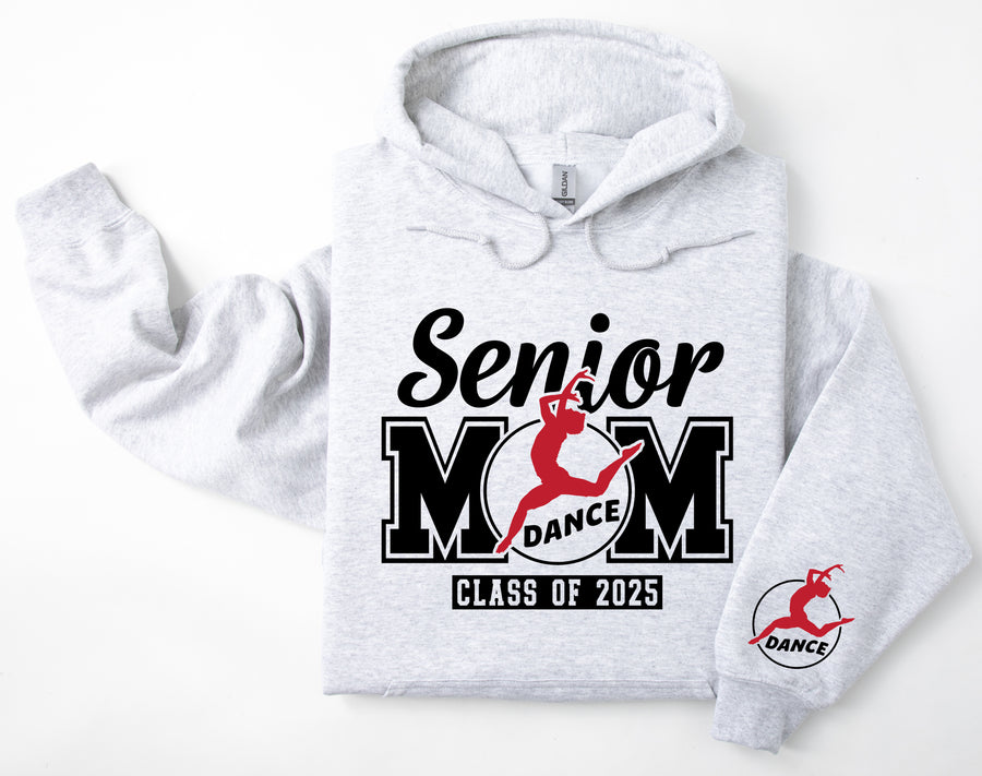 Senior Mom Personalized Dance Hoodie Sweatshirt