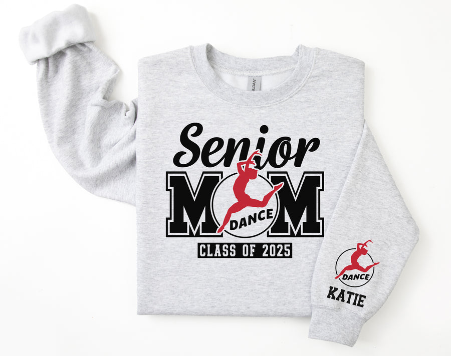 Senior Mom Personalized Dance Sweatshirt