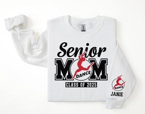 Senior Mom Personalized Dance Sweatshirt