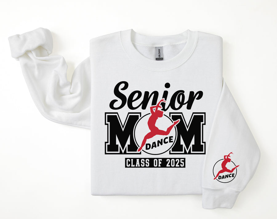 Senior Mom Personalized Dance Sweatshirt