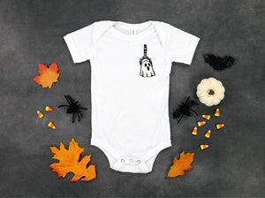 "Grab-A-Ghost" Kids Halloween T-shirt or Bodysuit