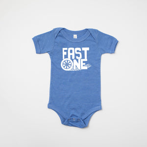 "Fast One" 1st Birthday Racing Theme T-shirt or Bodysuit