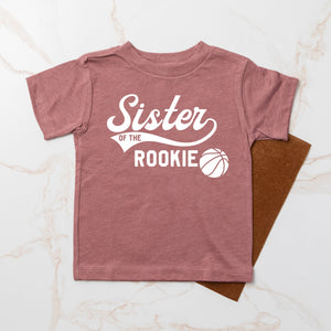 Brother or Sister of the Rookie Basketball T-shirt