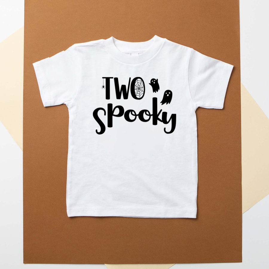 Two Spooky 2nd Birthday Halloween Themed T-shirt