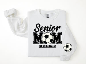 Senior Mom Personalized Soccer Sweatshirt