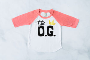 The OG Hip Hop Theme Sibling of the Notorious One Birthday Raglan