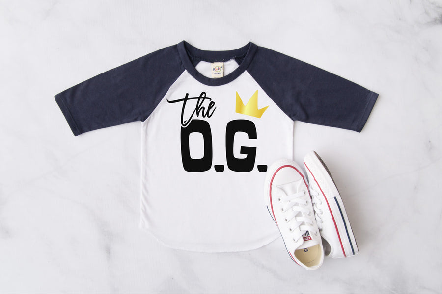 The OG Hip Hop Theme Sibling of the Notorious One Birthday Raglan