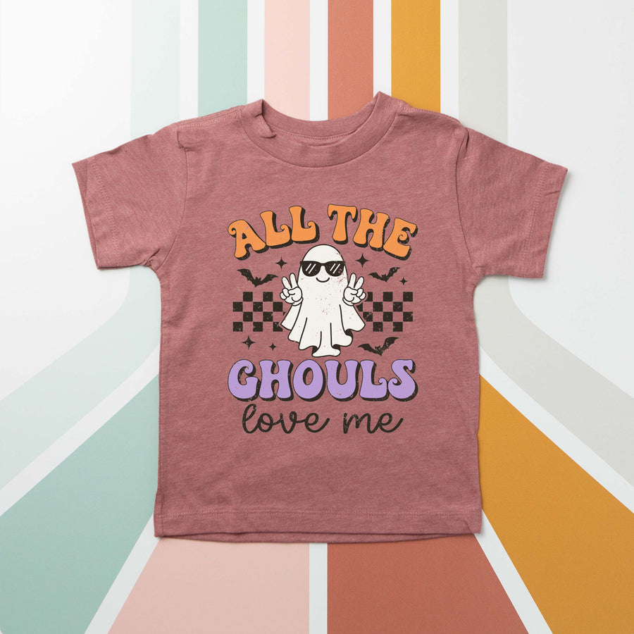 All The Ghouls Love Me Halloween T-shirt or Bodysuit