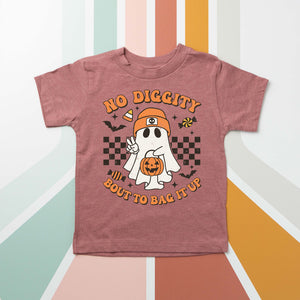 No Diggity, Bout To Bag It Up Halloween T-shirt or Bodysuit