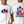 Load image into Gallery viewer, 4th of July Red White and Blue Jets Front and Back T-shirt
