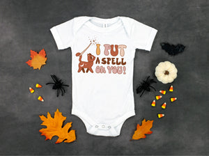 Hippie Halloween Retro T-shirt or Bodysuit