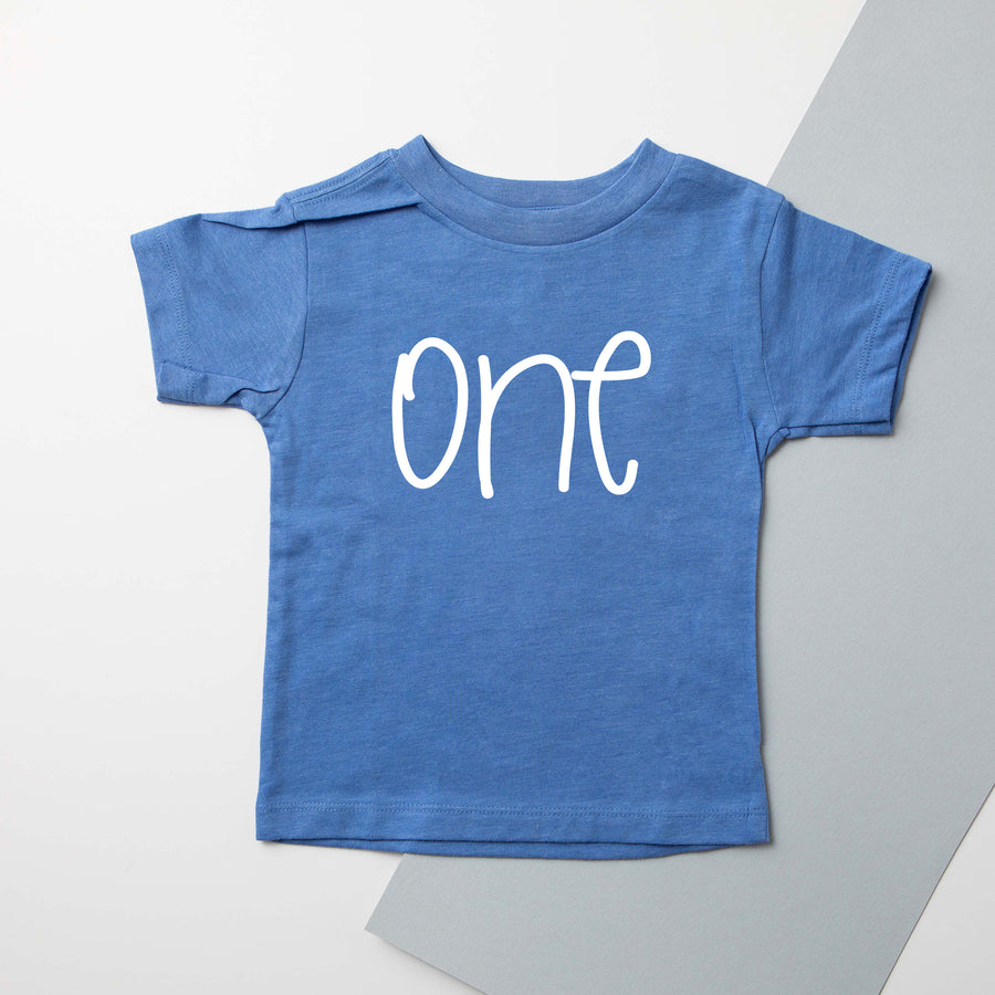 Minimalistic One Personalized 1st Birthday Outfit